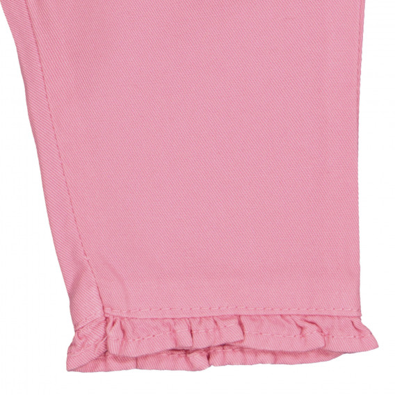 Pantaloni pentru fetițe - roz Benetton 226721 2
