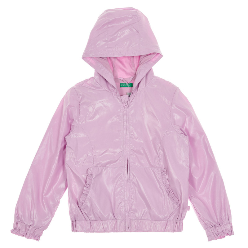 Jachetă cu bucle, roz  227544