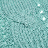 Pulover tricotat pentru fete, verde Chicco 227724 2