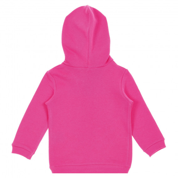 Hanorac cu sigla mărcii pentru bebeluși, roz Benetton 228493 4