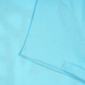 Tricou cu aplicație, albastru deschis Benetton 228768 4