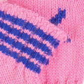 Mănuși cu detalii colorate, roz Benetton 228818 2