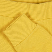 Pantaloni sport din bumbac pentru bebeluși, galbeni Benetton 228953 2