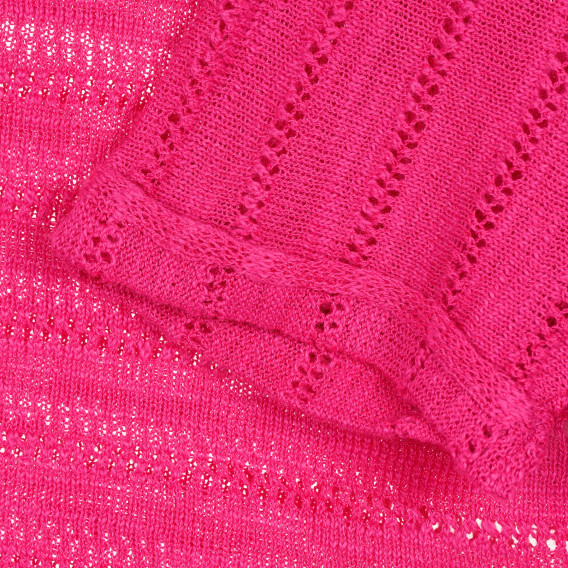 Tricou tricotat, roz Benetton 229312 2