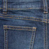 Pantaloni scurți din denim cu margine întoarsă, pentru fetițe Benetton 229430 4