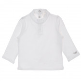 Bluză din bumbac cu mânecă lungă Armani cu un nasture pentru fete Armani 230266 