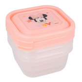 Set de 3 buc. cutii de mâncare pentru fete, Minnie Mouse Minnie Mouse 230465 2