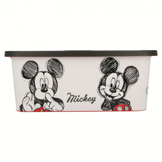 Cutie de depozitare cu sistem click, Mickey Mouse, 13 l. Mickey Mouse 230474 3