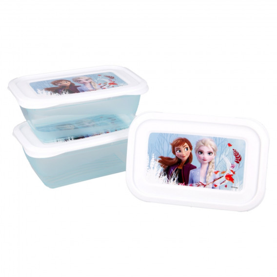 Set de 3 buc. cutii de mâncare pentru fete, Frozen Kingdom Frozen 230486 