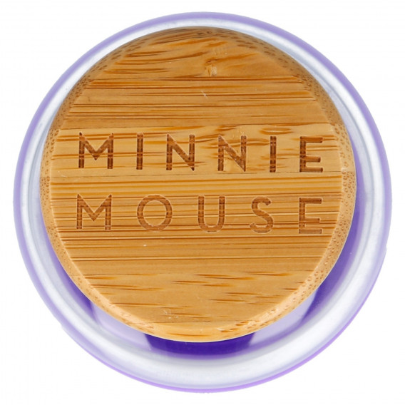 Bidon din sticlă cu carcasă silicon Minnie Mouse, 585 ml Minnie Mouse 230526 2