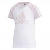 Tricou cu mânecă scurtă LG ST BOS TEE, alb Adidas 230866 