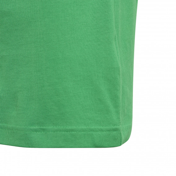 Tricou din bumbac grafic Tee, verde Adidas 231017 4