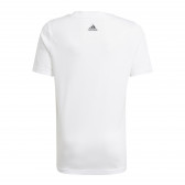 Tricou Essentials din bumbac, alb Adidas 231089 2