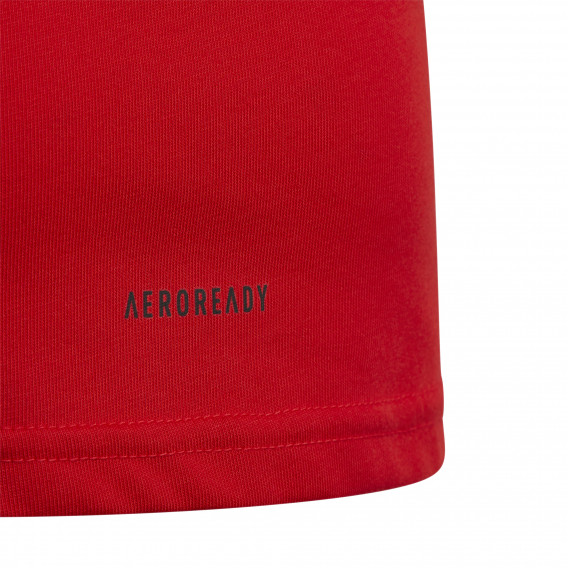 Tricou cu sigla mărcii, roșu Adidas 231137 5