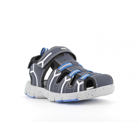 Sandale cu velcro, albastre PRIMIGI 231253 