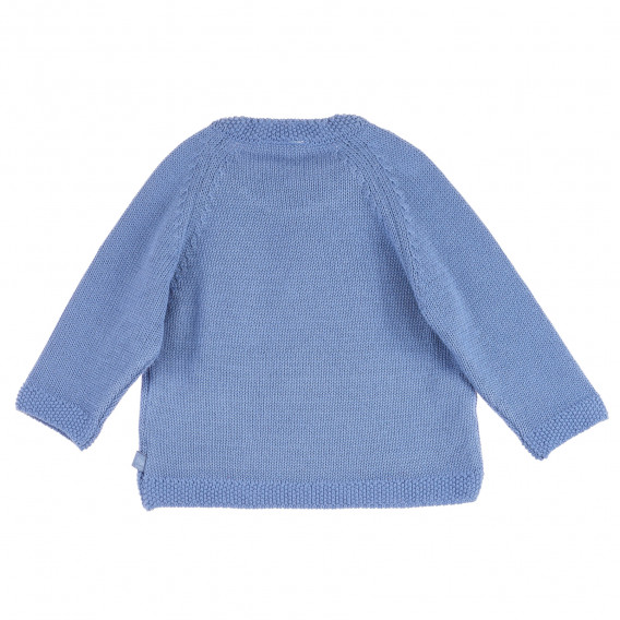 Bluză tricotată cu mâneci lungi și nasturi pe o parte pentru bebeluși Chicco 231840 4