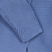 Cardigan albastru tricotat, cu trei nasturi pentru fete Chicco 231861 3