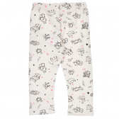 Pijamale de bumbac cu un imprimeu delicat pentru fete Chicco 231867 5