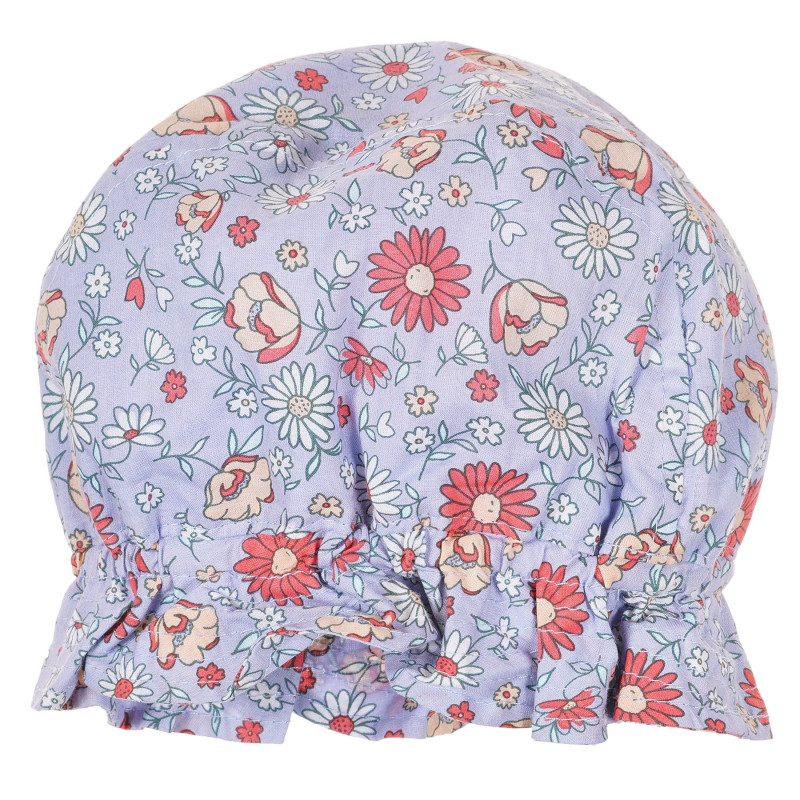 Pălărie de vară mov din bumbac pentru fete  231903