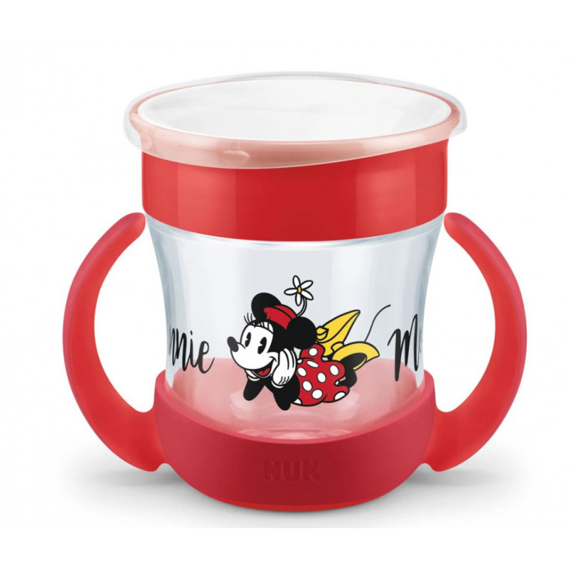 Pahar din polipropilenă, Evolution Mini Magic, Mickey Mouse, roșu, 160 ml  231967