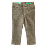 Pantaloni jeans pentru bebeluși, gri Benetton 232268 