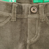 Pantaloni jeans pentru bebeluși, gri Benetton 232269 2