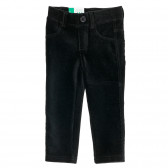 Pantaloni jeans pentru bebeluși, negri Benetton 232354 