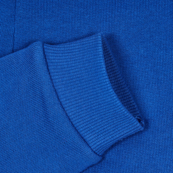 Pantaloni din bumbac cu sigla mărcii pentru bebeluș, albastru Benetton 232514 3