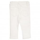 Jeans pentru bebeluși, albi Benetton 232652 4