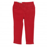 Pantaloni blugi pentru bebeluși, roșii Benetton 232838 