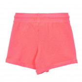 Pantaloni scurți din bumbac cu sigla mărcii pentru bebeluși, roz Benetton 232880 4