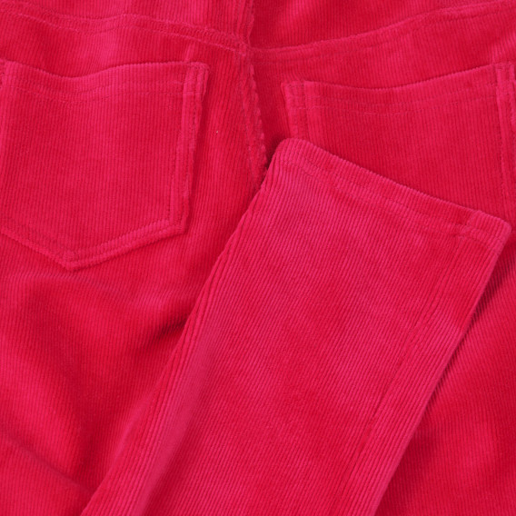 Pantaloni din jeans, roșii Benetton 232940 4