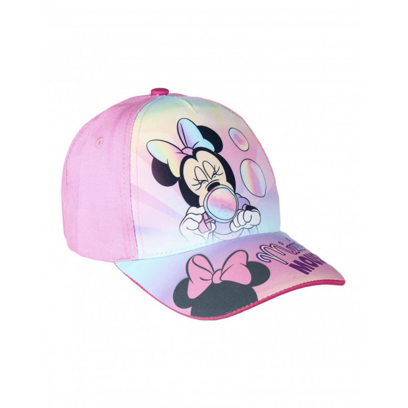Șapcă cu vizor Minnie Mouse, roz  233003