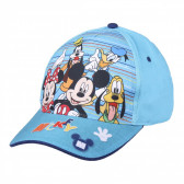 Șapcă Mickey Mouse, în albastru Mickey Mouse 233019 