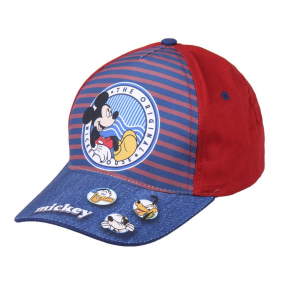Șapcă Mickey Mouse, roșie Mickey Mouse 233021 