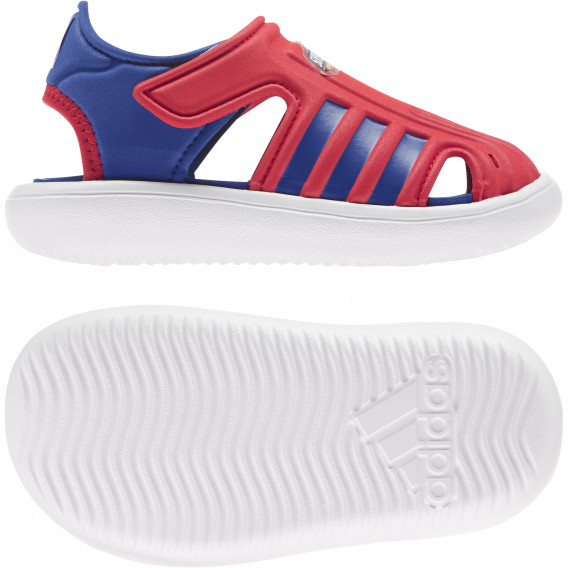 Sandale Marvel WATER SANDAL I pentru un bebeluși, roșu și albastru Adidas 233055 