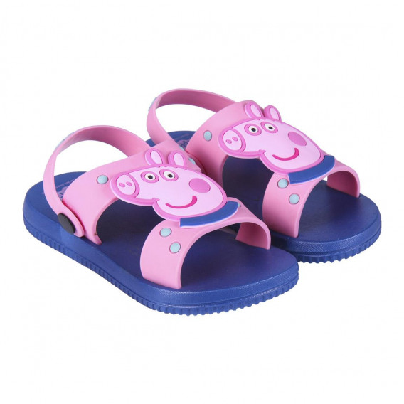 Sandale cu aplicație Peppa Pig, roz Peppa pig 233082 