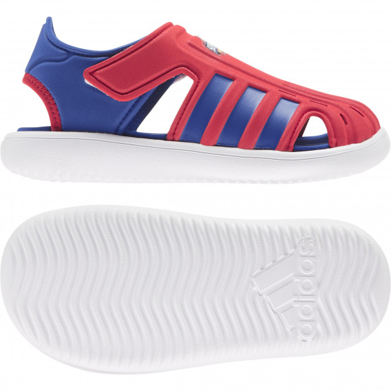 Sandale Marvel WATER SANDAL C, roșu și albastru Adidas 233136 