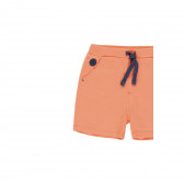 Set tricou cu mâneci scurte și pantaloni sport, portocaliu Boboli 233477 4