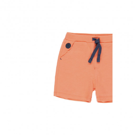 Set tricou cu mâneci scurte și pantaloni sport, portocaliu Boboli 233477 4