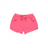 Pantaloni scurți din bumbac, roz Boboli 233541 