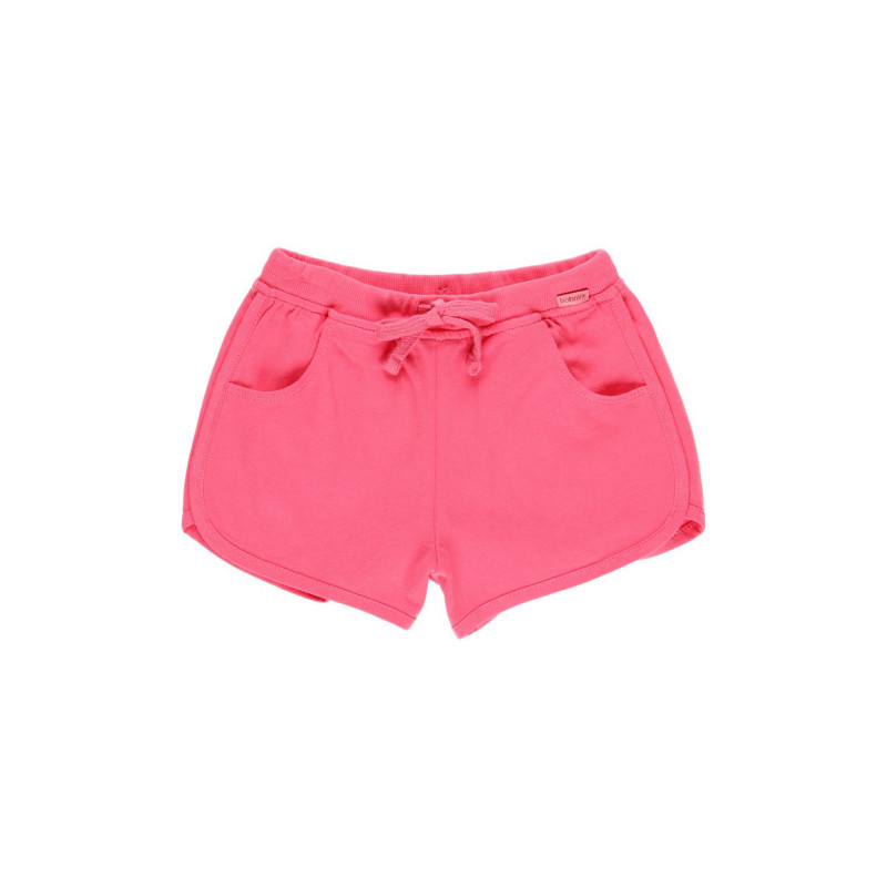 Pantaloni scurți din bumbac, roz  233541
