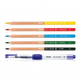 Creioane colorate, acuarelă, 3,5 mm + pensulă Milan 233851 2