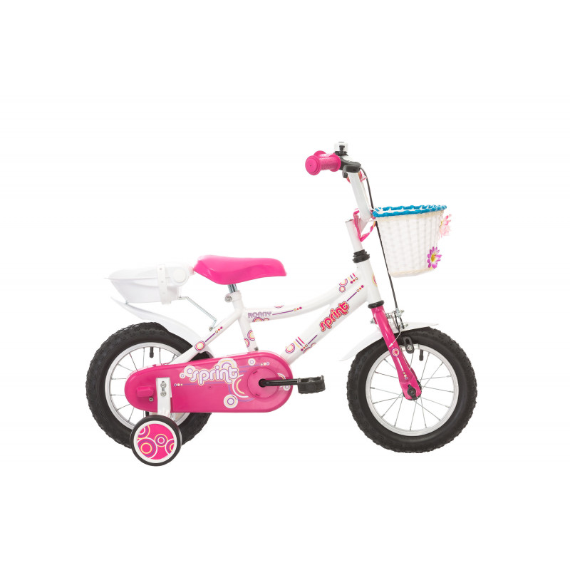 Bicicletă pentru copii Ronny 12 ", albă  234382