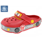 Papuci de cauciuc în formă de mașină, roșii Beppi 234453 