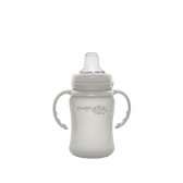 Sticlă fără vărsare, Healthy +, 150 ml, peste 6 luni, culoare: gri Everyday baby 234788 