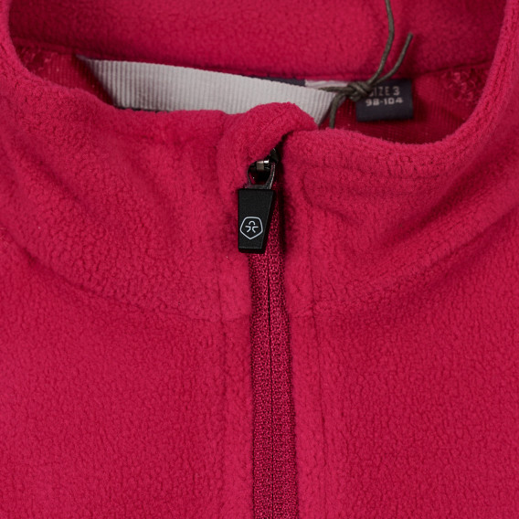 Jachetă pentru fete, roșu COLOR KIDS 234937 2