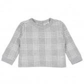 Bluză cu nuanțe de culoare gri, cu mâneci lungi pentru fete Chicco 234964 