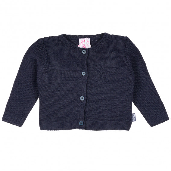Cardigan tricotat fin pentru fetițe Chicco 234972 