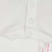 Bluză din bumbac cu mâneci lungi și imprimeu colorat pentru fete Chicco 234978 3